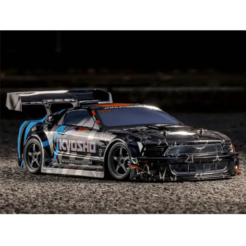 Kyosho 2005 Ford Mustang Gt-R Drift 1:10 Fazer 4Wd Mk2 With Syncro 2.4Ghz Radio And Brushed Motor Driveline Fz02-D - Kyo-34472T1 2