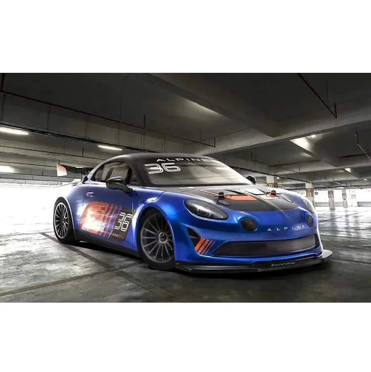 Kyosho Alpine Gt4 1:10 Fazer 4Wd Mk2 W/ Syncro 2.4Ghz Radio & Brushed Motor Fz02 - Kyo-34423 2