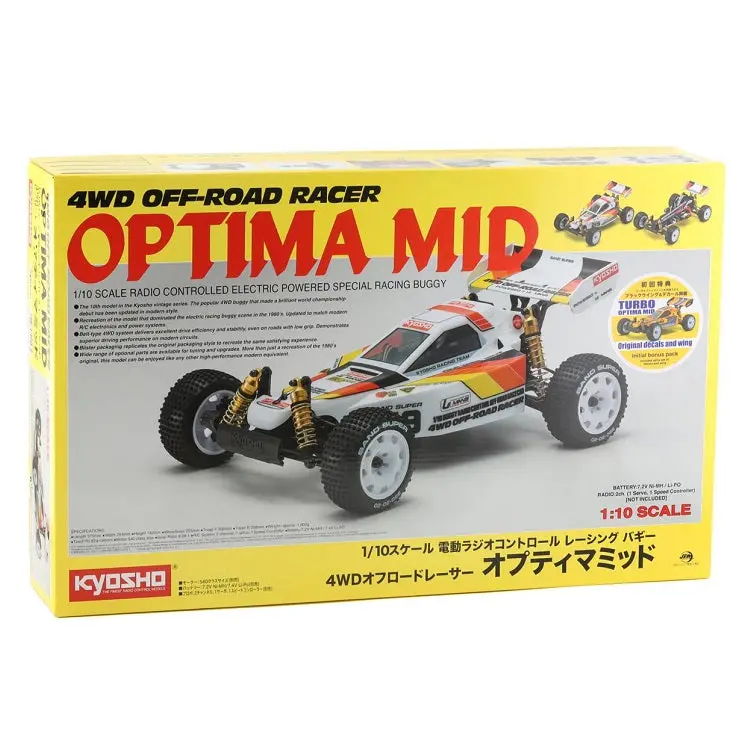 Kyosho Optima Mid 4Wd Buggy Kit 1:10 - Kyo-30622 1