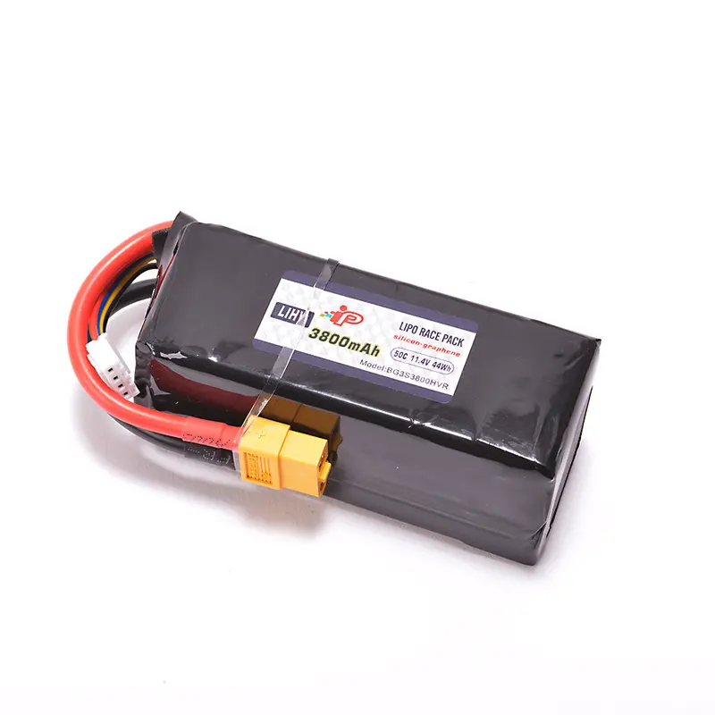 Lipo 3800Mah 3S 11.4V 50C Battery With Xt60 * 1