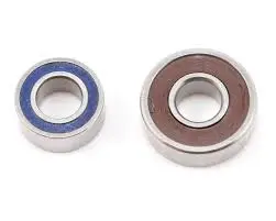 Losi 5X13x4mm & 5X10x4mm Clutch Bearing Set 8B/ T/ X 1Pc/Ea - Losa6949 1