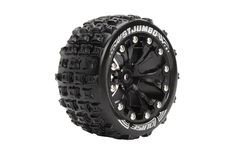 Louise St-Jumbo Tyres On Black Wheel 1/2In Offset 2Pcs - Lt3210bh 1