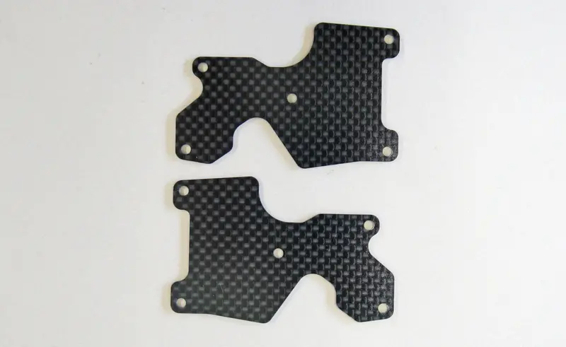 Mbx8r Graphite Rear Lower Suspension Arm Plates L/R (1.2Mm) 1