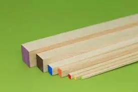 Me Balsa 9.5X915mm Square Orange End - Meb3674 1