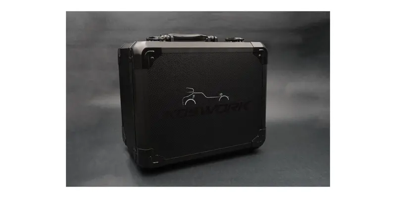 Mini Black Alu Transmitter Case V2 For Futaba 10Px- 7Px - 7Pxr 1