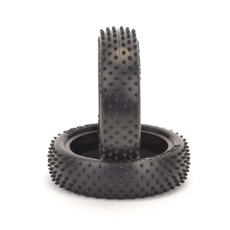 Mini Dart 2Wd 1/10Th Off Road Front Tyres Yellow - 1Pr 1