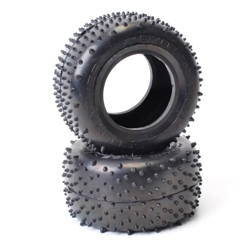 Mini Spike Truck Tyres - Yellow 1