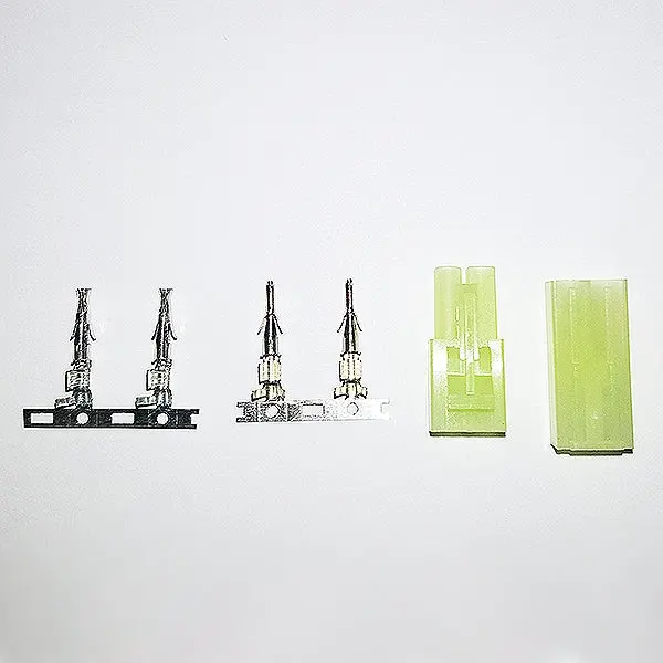 Mini Tamiya Male/Female Connector Set W/Crimps 1