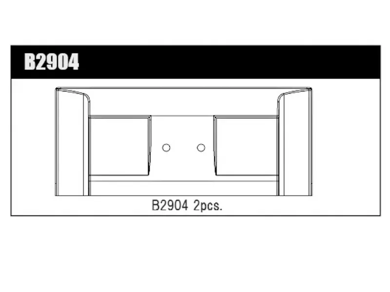 Msb1 Rear Wing - 2Pcs 1