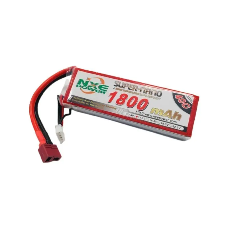 Nxe 1800Mah 11.1V 40C Lipo Battery Sc Deans - 1800Sc403sdean 1