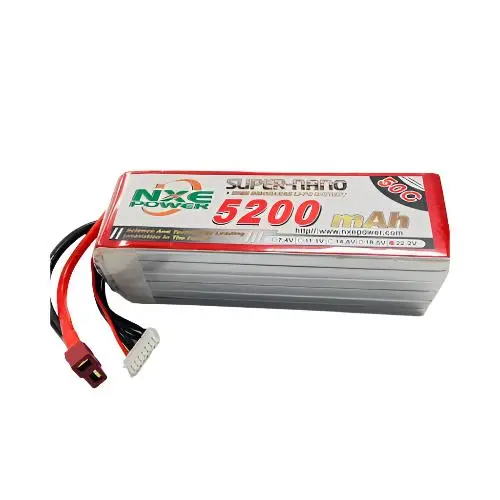 Nxe 5200Mah 22.2V 50C Lipo Battery Sc Deans - 5200Sc506sdean 1