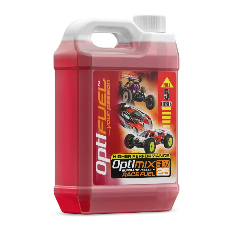 Optimix Race 25% Nitro Car Fuel - 5L 1