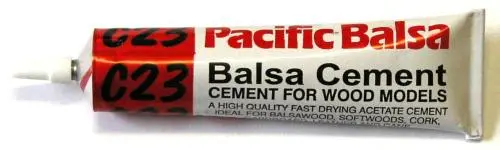 Pacific C23 Balsa Cement 50Ml Tube - C23 1