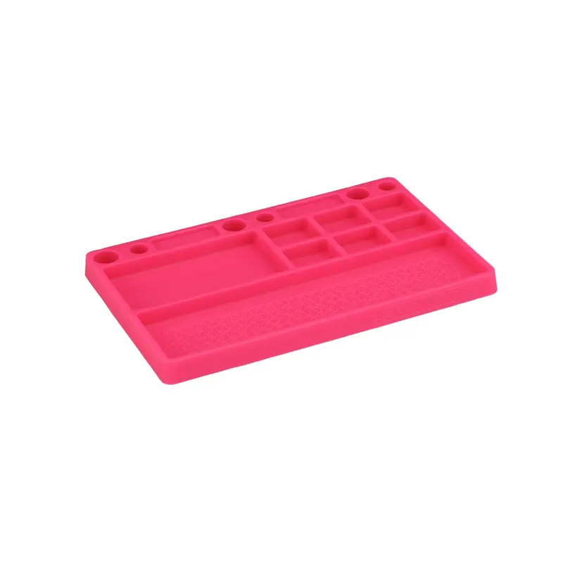 Parts Tray - Rubber Material - Pink 1