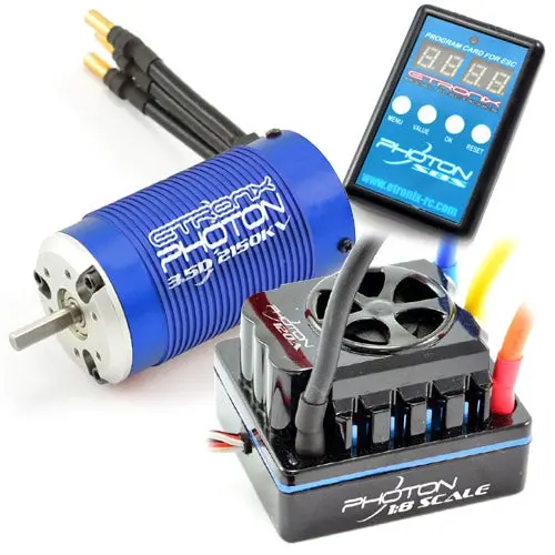 Photon 1/8Th Brushless System 2150Kv Electric Motor 120A Esc 1