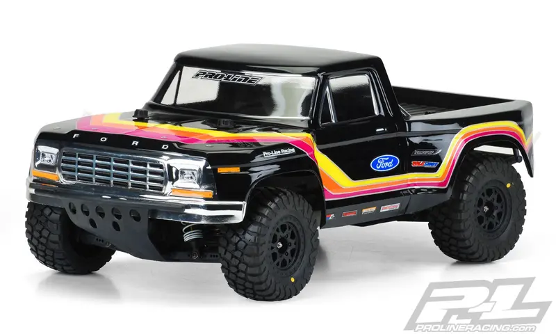 Proline 1979 Ford F-150 Race Truck Clear Body For 1:10 Sc Truck - Pro351900 2
