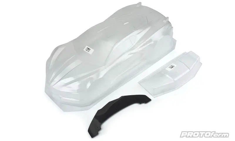 Proline Protoform Chevy Corvette C8 Clear Body Suit Arrma Felony/ Infraction - Prm157700 1