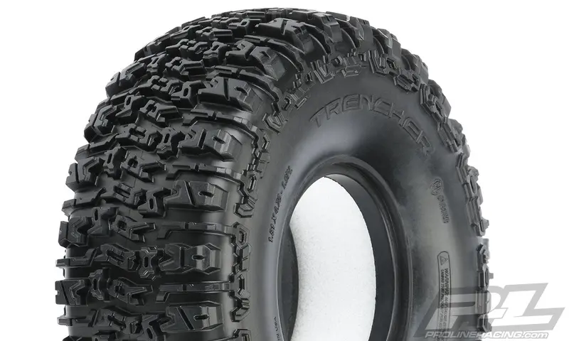 Proline Trencher 1.9In Predator Super Soft Rock Terrain Crawler Tyres Fr/Rr 2Pcs - Pro1018303 1