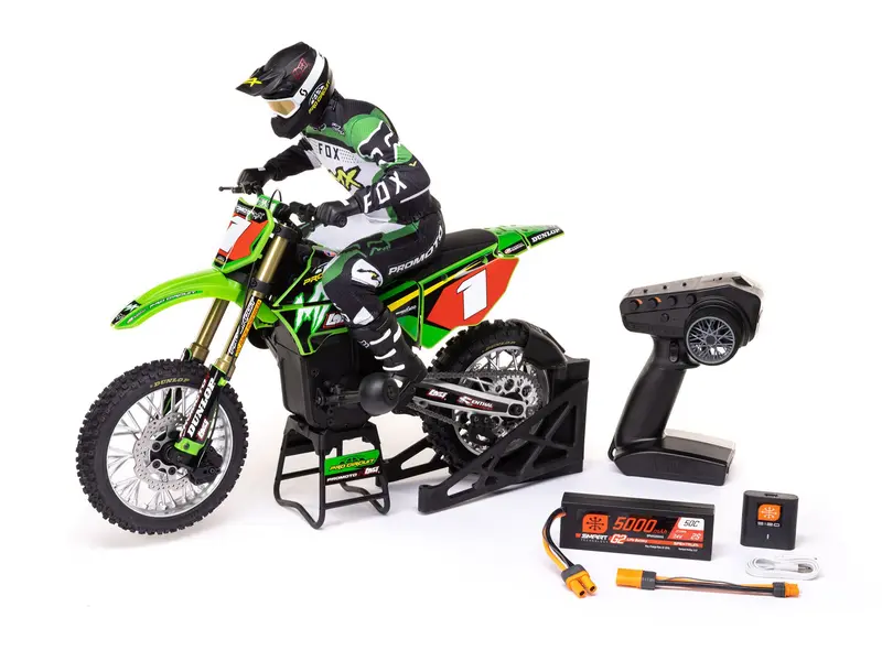 Promoto-Mx 1/4Th Motorcycle Rtr With Battery & Charger - Pro * 2