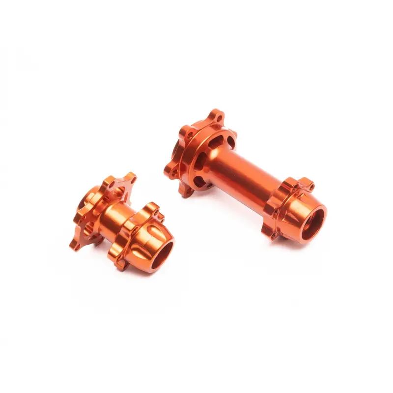 Promoto Mx Aluminium Hub Set - Orange * 1