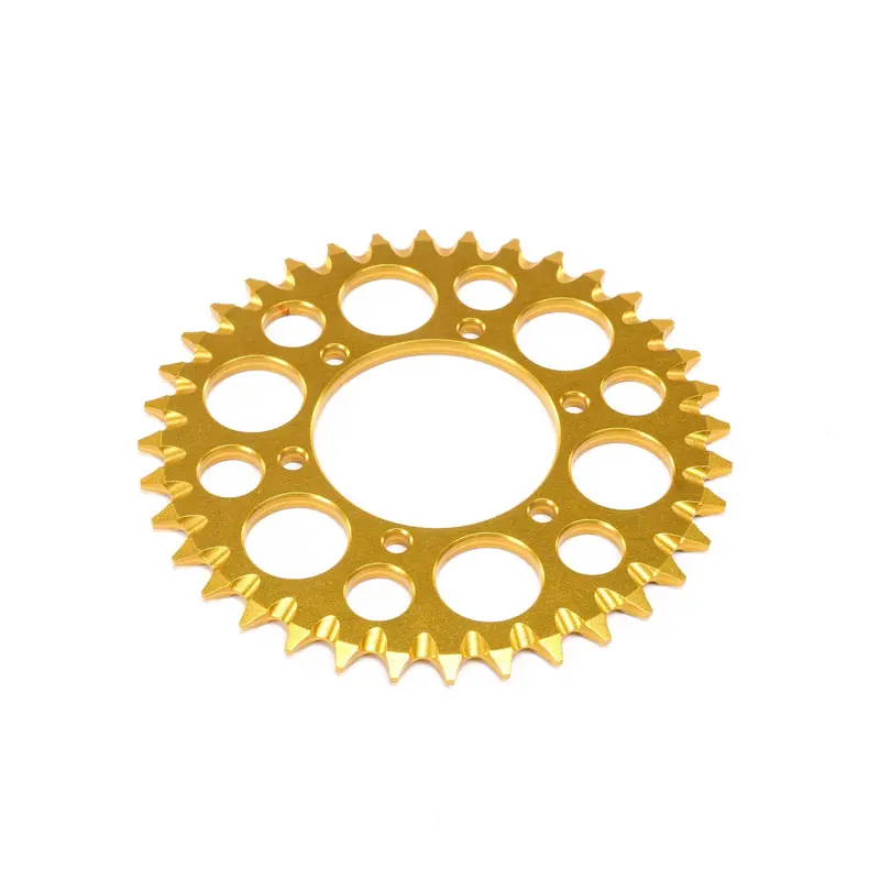Promoto Mx Hub Chain Sprocket - Gold 1