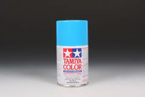 Ps-3 Light Blue Polycarbonate Spray Paint 1