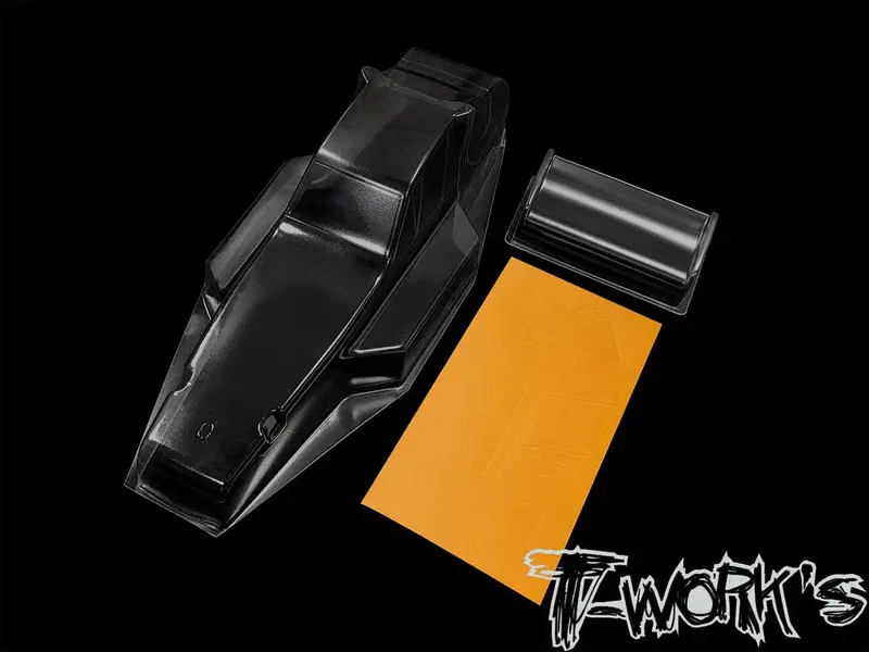 Rc10 1.0Mm Lexan Body With Wing 1