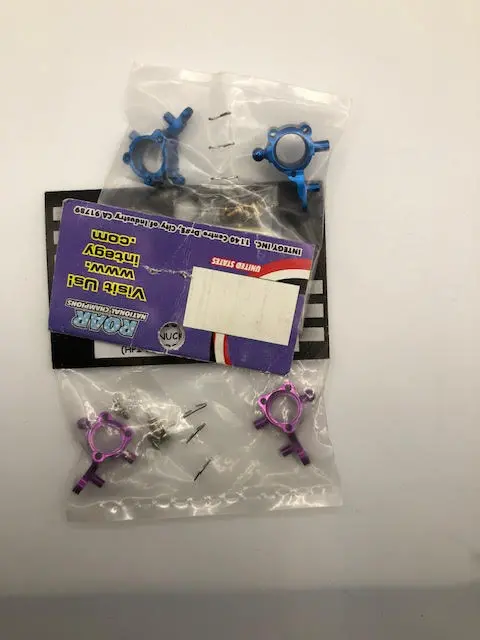Rcg Offbrand Steering Blocks Aluminium Suit Micro Rs4 2Pcs - Rcg-Mrs4-13P 1