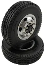 Rct 1:14 Semi-Truck Fr Alum. Wheel & Tyre - Rctor02003 1