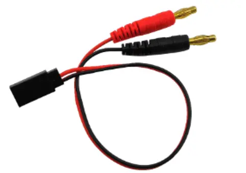 Rct Futaba/ Jst Black Charge Lead - Rctc07030 1