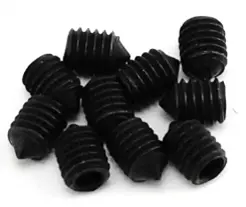 Rct M4x4mm Set / Grub Screw Set 10Pcs/Bag - Rctsr01a2 1