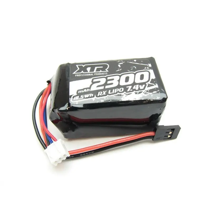 Receiver Lipo Battery 7.4V 2300Mah - Hump 1