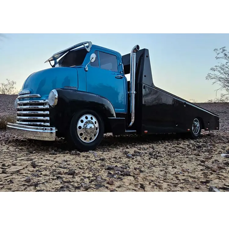 Redcat 1953 Chevy Cab Over Custom Hauler 1:10 Blue - Rcathauler-B 2