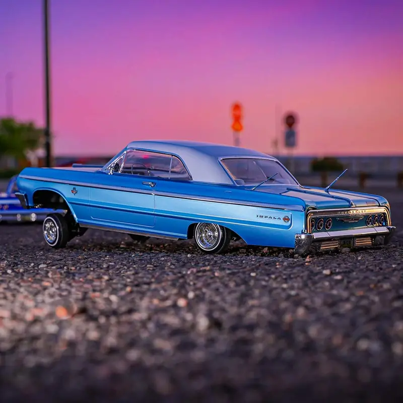 Redcat 1964 Chevy Impala Ss Hopping Lowrider With Lr6x Radio, Battery And Charger - Rcatsixtyfour 2