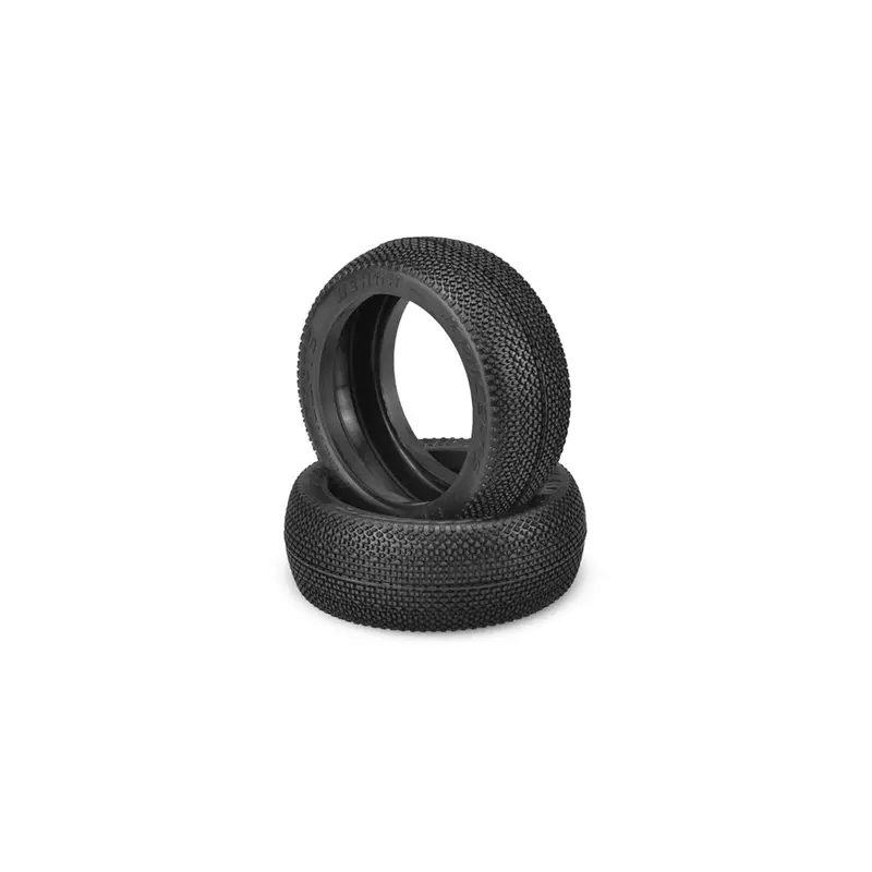 Rehab 1/8Th Buggy Tyre & Insert Silver Compound - 1Pr 1