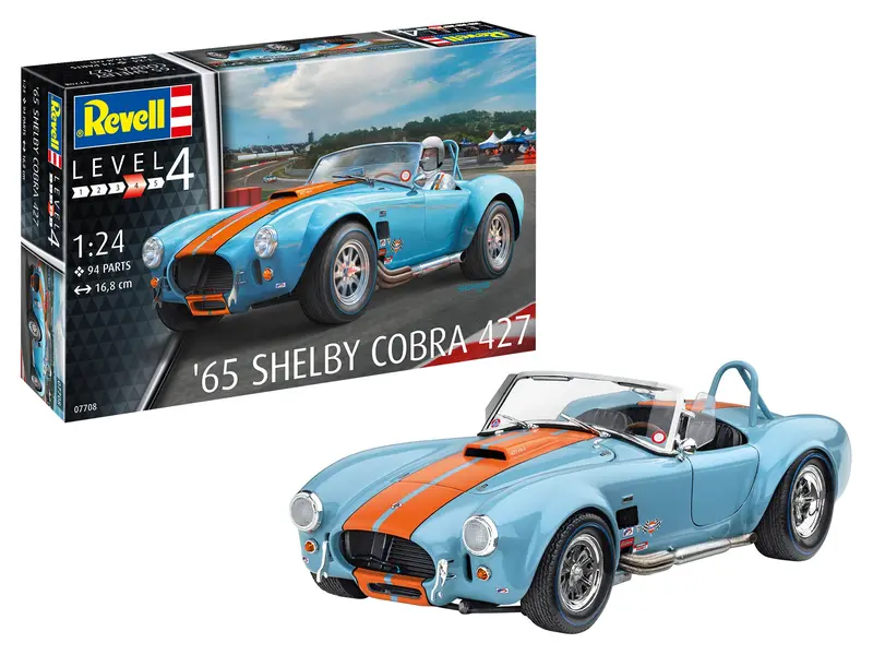 Revell 1965 Shelby Cobra 427 1:24 - 07708 1