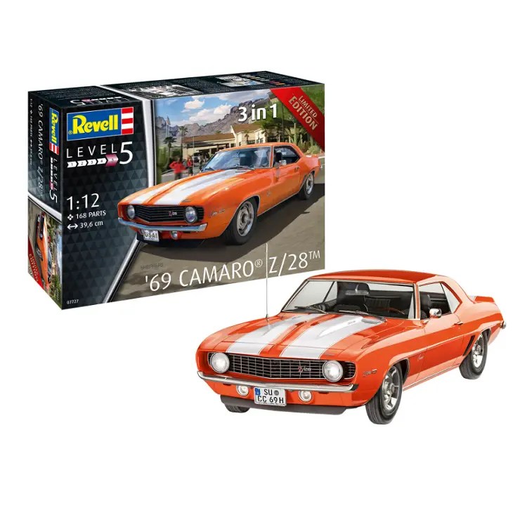 Revell 1969 Chevrolet Camaro Z/28 1:12 - 07727 1