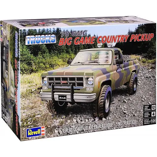 Revell 1978 Gmc Big Game Country Pickup Truck 1:24 - 17226 1