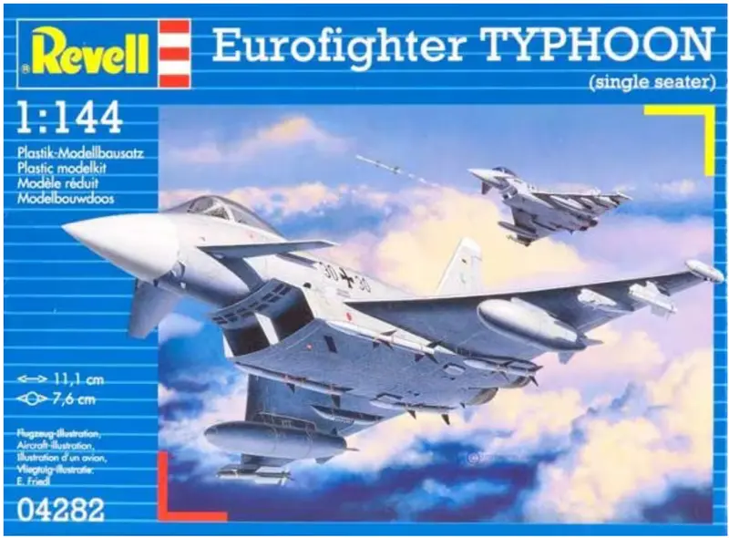 Revell Eurofighter Typhoon Single Seat 1:144 - 04282 1