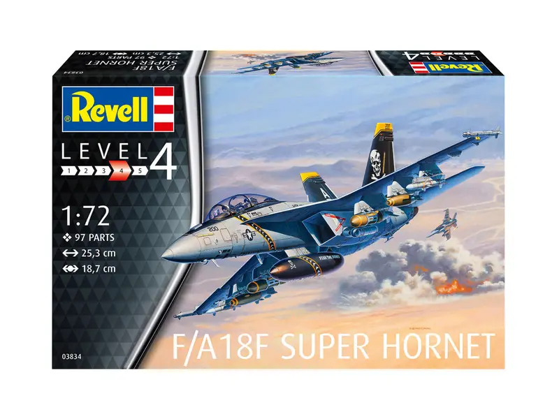 Revell F/A 18F Super Hornet Gift Set 1:72 - 63834 1