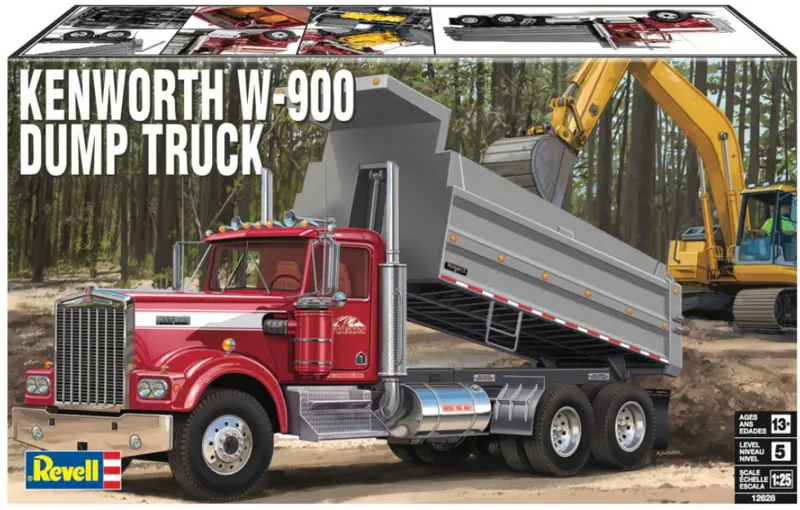 Revell Kenworth W-900 Dump Truck 1:25 - 12628 1