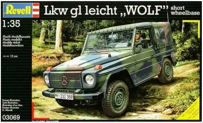 Revell Lkw Gl Leicht Wolf Short Wheelbase 1:35 - 03277 1