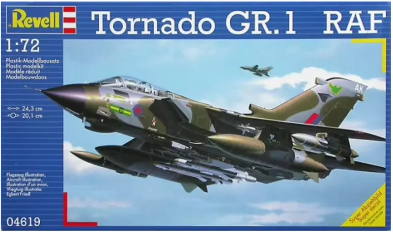 Revell Tornado Gr.1 Raf 1:72 - 04619 1