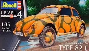 Revell Vw German Staff Car T82e 1:35 - 03247 1