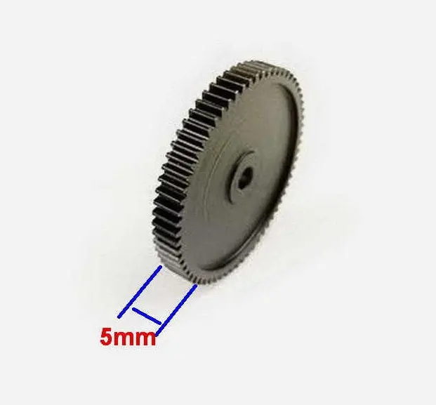 Riverhobby 65T 0.6P Steel Spur Gear - Rh-10968 1