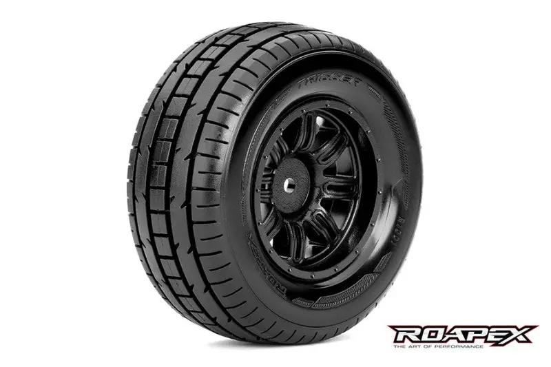 Roapex Trigger 1:10 Sc Wheel And Tyre 2.2/3.0 2Pcs - R1001-B 1