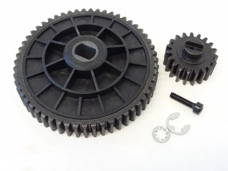Rovan 19/55T High Speed Steel Spur & Pinion Gear Set W/ Dampers - Rov-95068 1