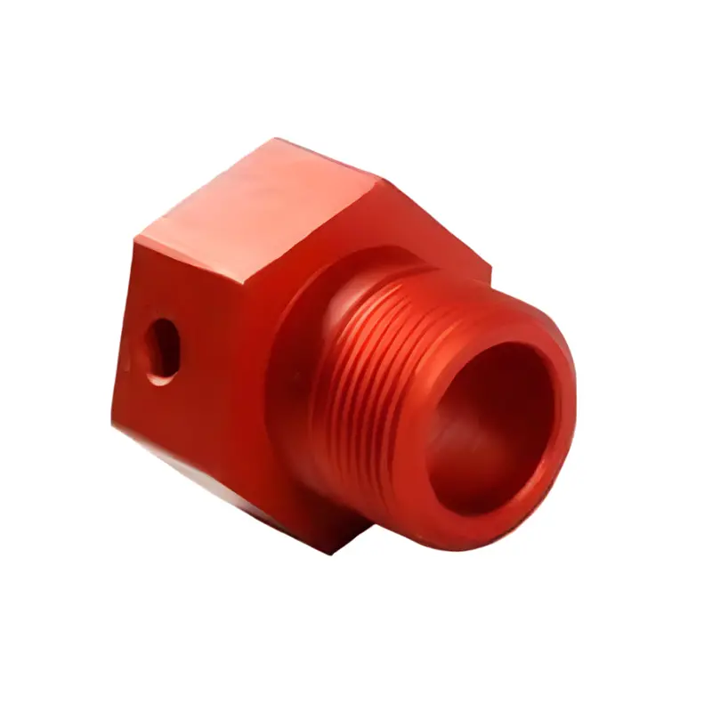 Rovan 24Mm Rr Wheel Hex Adapter Orange Aluminium 1Pc - Rov-65026 1