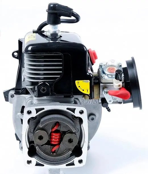 Rovan 29Cc Engine 2-Stroke W/ 4 Bolt Head, Walbro Carby And Spark Plug - Rov-81008 2