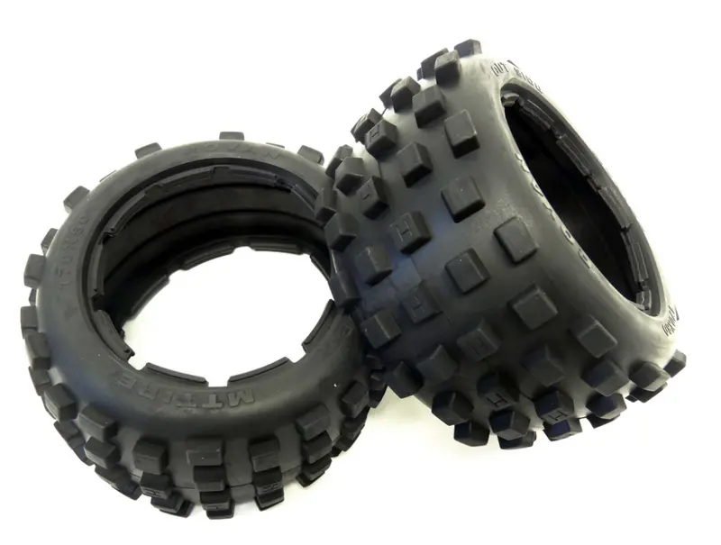 Rovan 4.7/5.5In Buggy Rear Knobbly Mt Tyres No Foams 2Pcs - Rov-95002 1